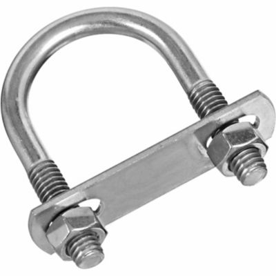 National Hardware 5/16 in. x 1-3/8 in. x 2-1/2 in. Stainless Steel U-Bolts, Stainless Steel