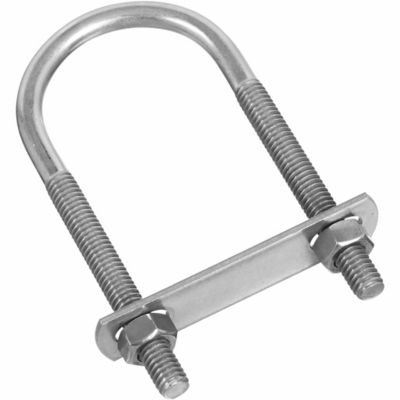 National Hardware 5/16 in. x 1-3/4 in. x 4-1/4 in. Stainless Steel U-Bolts, Stainless Steel