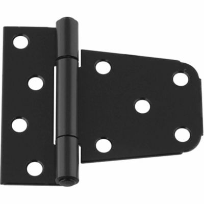 National Hardware Extra Heavy Gate Hinges, Black