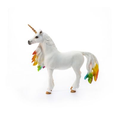 Image showing  Rainbow Unicorn Mare Toy Figurine