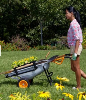 Image showing  Aerocart Universal Wheelbarrow Stick Tool Holders