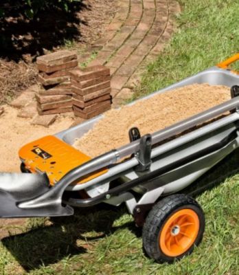 Image showing  Aerocart Universal Wheelbarrow Stick Tool Holders