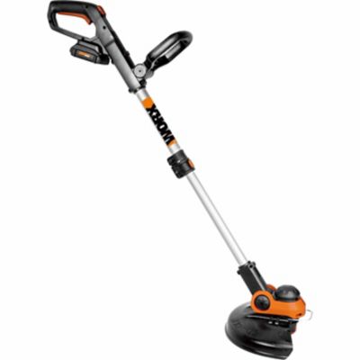 Image showing  12 in. 20V 2-in-1 Straight Shaft Cordless String Trimmer/Edger, Battery and Charger Included