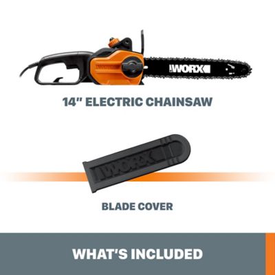 Image showing  14 in. 8A Corded Electric Chainsaw, WG305