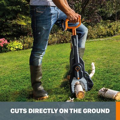 Image showing 5 th WORX JawSaw 6 in. 20V Max Cordless Chainsaw, Battery and Charger Included