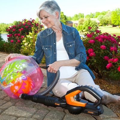 Image showing 6 th WORX WORXAIR 120 MPH 20V Cordless Handheld Leaf Blower, Battery and Charger Included