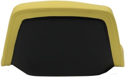 Image showing  Low-Back Steel Pan Tractor Seat, Yellow