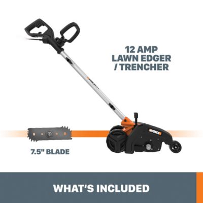 Image showing 9 th WORX 7.5 in. 12A Corded 2-in-1 Edger and Trencher