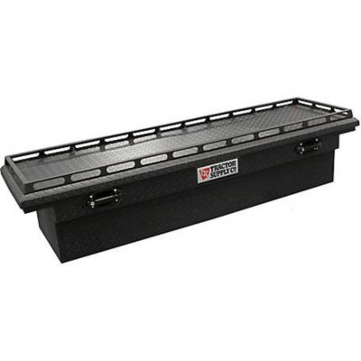 Contico Tuff Box Black Plastic Crossbed Truck Tool Box - tools