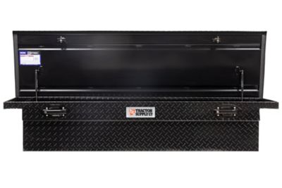 Image showing  10.6 cu. ft. Aluminum Low-Profile Crossover Truck Tool Box for Full-Size Trucks, 70 in. x 20 in., Black