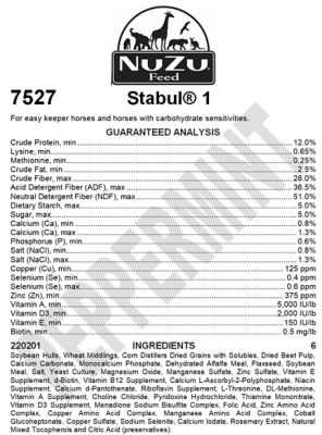 Image showing  1 Peppermint Flavor Horse Feed, 40 lb. Bag