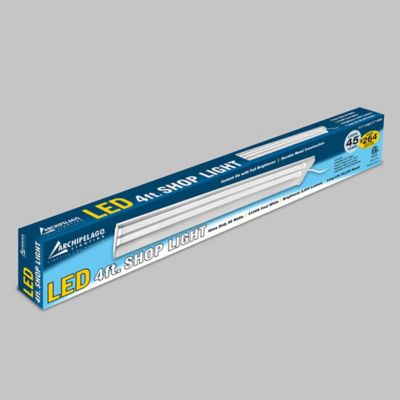 Image showing 5 th Archipelago Lighting 3,200-Lumen LED Shop Light, 4 ft., 36W