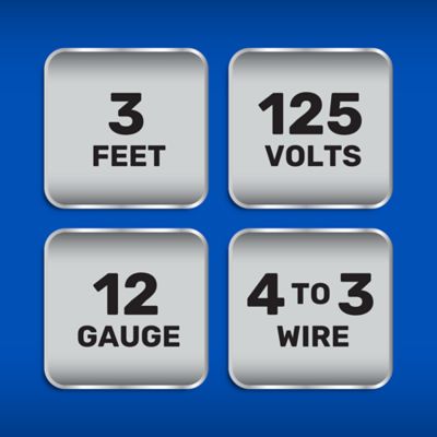 Image showing  2-Outlet Generator Cord