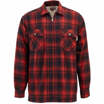 Wolverine Men's Marshall Cotton Flannel Shirt Jacket at Tractor Supply Co.