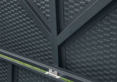 Image showing 8 th Arrow 134.5 gal. Anthracite Spacemaker Deck Storage Box