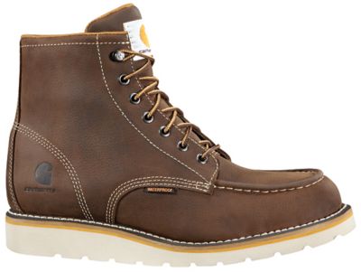 Image showing  Men's Footwear Waterproof Soft Toe Wedge Boots, 6 in.