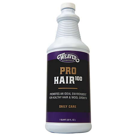 Weaver Leather Pro Hair 100 Hair Growth Solution, 32 oz.