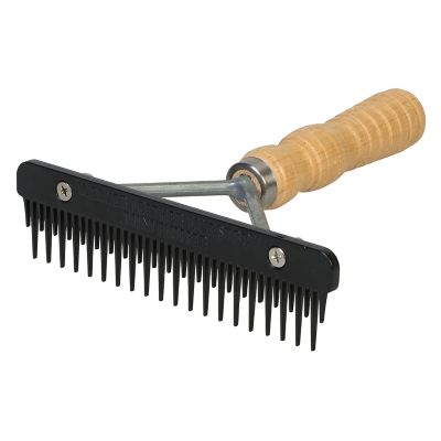 Weaver Leather Mini Fluffer Livestock Comb with Wood Handle