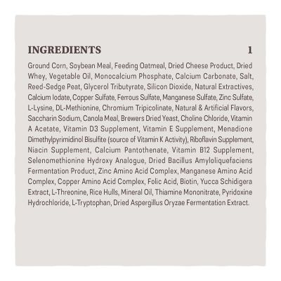 Image showing 6 th Blue Seal Unmedicated Piglet Pelleted Pig Feed, 50 lb. Bag