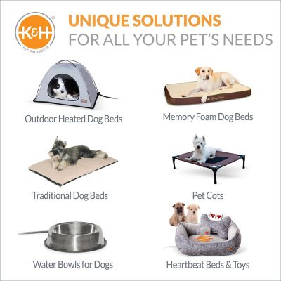 Image showing 5 th K&H Pet Products 12-Cup Coolin' Bowl Plastic Pet Water Bowl, Insulated Ice Cold Water Dish, Blue