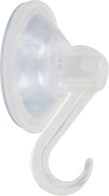 Image showing  Pressure Mount Suction Cup Hooks, 2-Pack