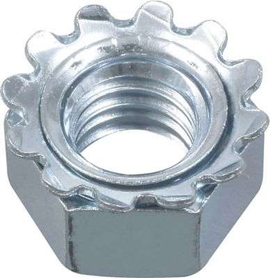 Hillman Zinc Keps Lock Nuts (#6-32) -4 Pack