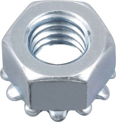 Hillman Zinc Keps Lock Nuts (#10-32) -4 Pack