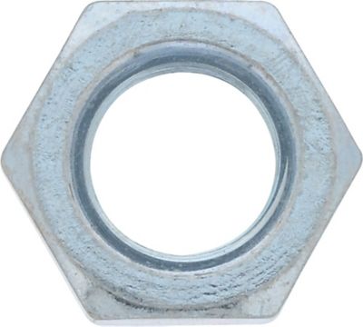 Image showing  1/4 in.-28 Zinc-Plated Grade 5 Hex Nuts, 4-Pack
