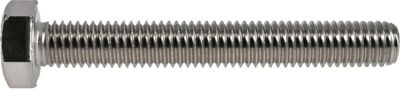 Image showing  M8-1.25 x 60mm Stainless Steel Metric Hex Cap Screws, 2-Pack