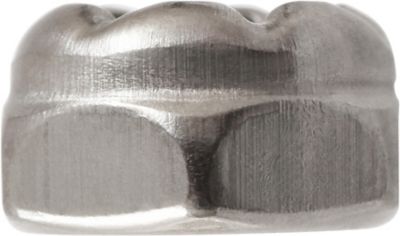 Image showing  M10-1.50 Stainless Steel Metric Nylon Insert Stop Nuts, 2-Pack