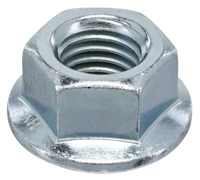 Hillman Class 10 Metric Flange Nuts M6 1.00 3 pk.