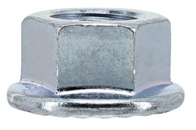 Hillman M10-1.25 Zinc-Plated Class 10 Metric Flange Nuts, 2-Pack