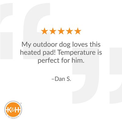 Image showing 7 th K&H Pet Products Lectro-Kennel Igloo-Style Heated Pet Bed Pad with Cover