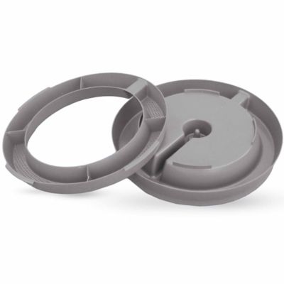 Image showing  2.5 gal. Thermo-Poultry 60 Watt Heated Chicken Waterer, Gray