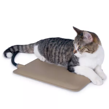 K&H Pet Products Petite Kitty Cat Heating Pad for Extreme Weather Heated Beds & Pads