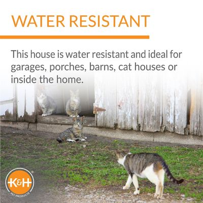 Image showing  Unheated Extra-Wide Outdoor Nylon Cat House