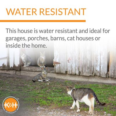 Image showing  Heated Outdoor Nylon/Vinyl Cat House