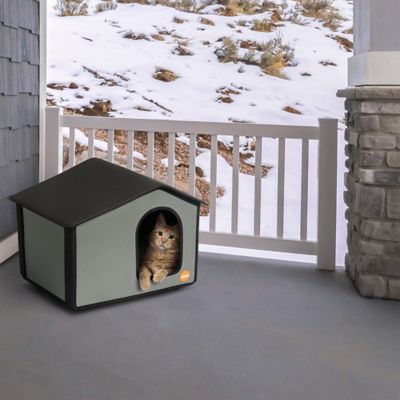 Image showing  Outdoor Heated Nylon Cat House