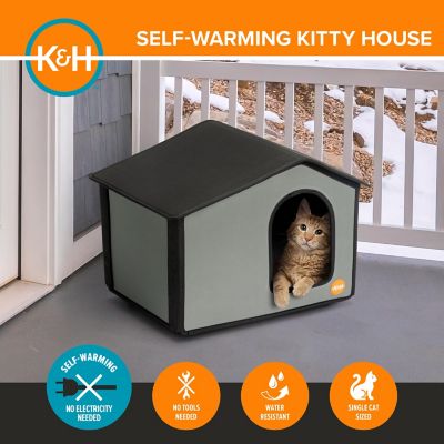 Image showing  Outdoor Heated Nylon Cat House