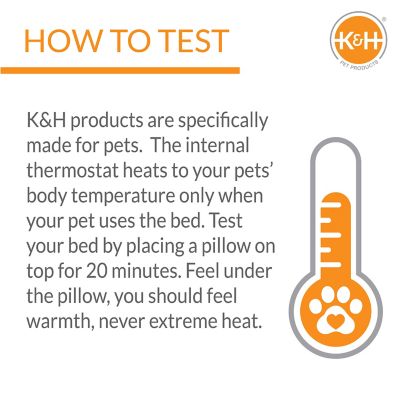 Image showing  Thermo Pillow Pet Bed