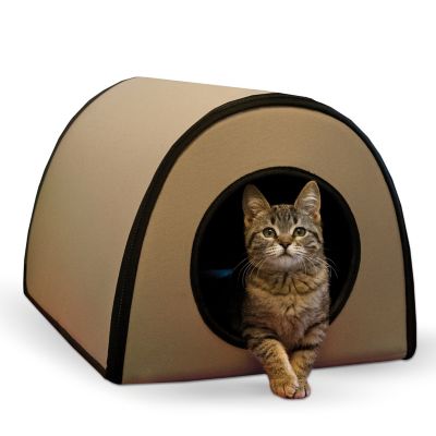 K&H Pet Products Mod Thermo-Kitty Shelter Cat House
