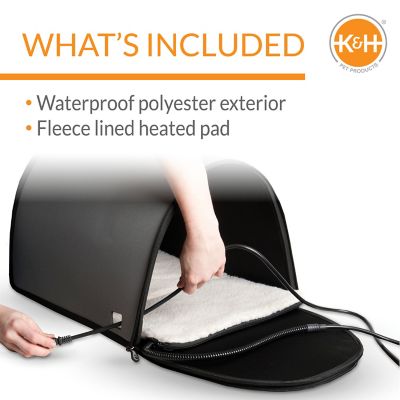 Image showing  Mod Thermo-Kitty Indoor/Outdoor Polyester Cat House