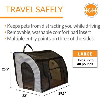 Image showing  Polyester Travel Safety Pet Carrier