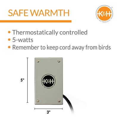 Image showing  Snuggle-Up Bird Cage Warmer, Small/Medium