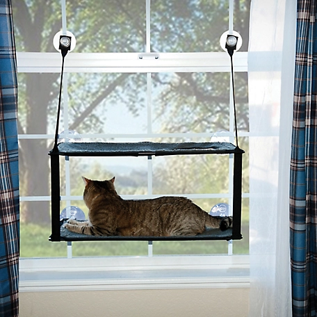 K&H Pet Products EZ Mount Kitty Sill Double Stack Cat Window Bed