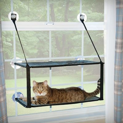 Image showing  EZ Mount Kitty Sill Double Stack Cat Window Bed