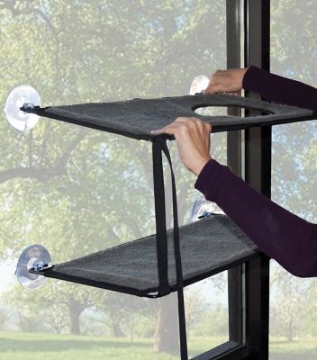 Image showing 5 th K&H Pet Products EZ Mount Kitty Sill Double Stack Cat Window Bed