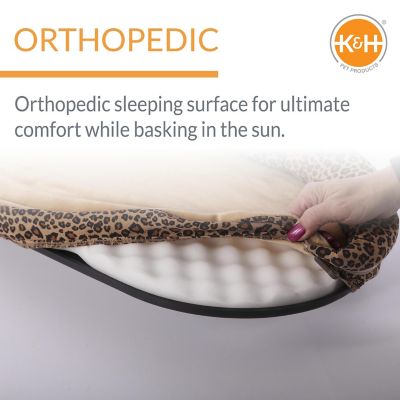 Image showing  Deluxe Kitty Sill Cat Window Bed with Bolster