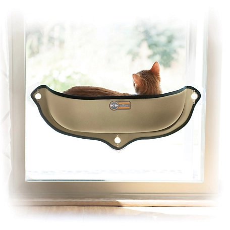 K&H Pet Products EZ Mount Window Bed Kitty Sill 27 x 11 x 6 Inches