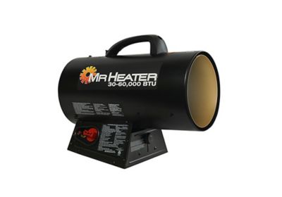 Mr. Heater 60,000 BTU Quiet Burner Technology Forced Air Propane Heater Heater works great!!